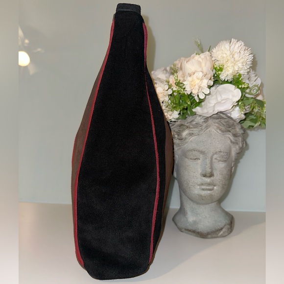 NWOT Vintage Naturalizer Leather Suede Color-block Bag - Picture 3 of 11